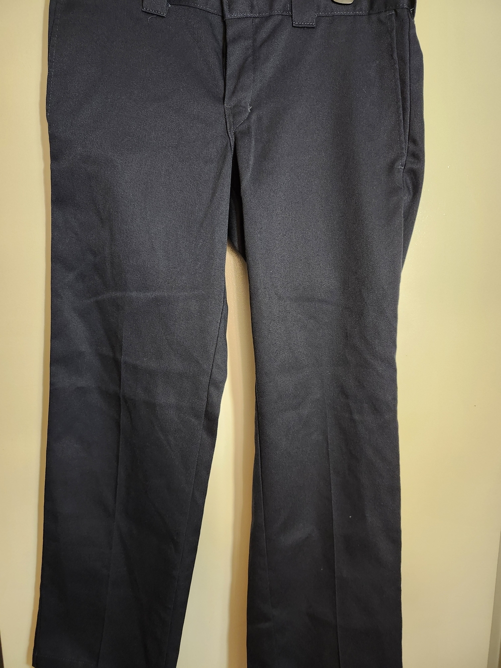 Dickies Men's Black Straight-Leg Chinos - Dark Blue - Size 32x30